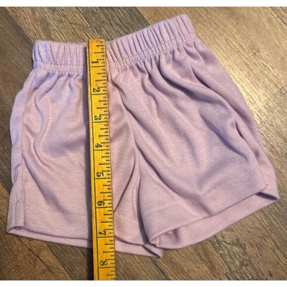 VTG Baby Girl 2-Piece Outfit Royal Heir Sz 12 Mos  Striped Top & Purple Shorts - Picture 8 of 8